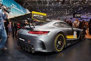 Mercedes AMG GT3 auf dem Genfer Autosalon