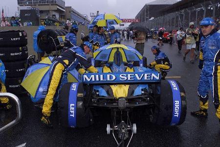 Fernando Alonso - Renault - GP Brasilien 2003 - Interlagos