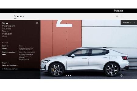 Polestar 2 (2019) Konfigurator