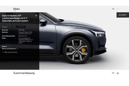 Polestar 2 (2019) Konfigurator