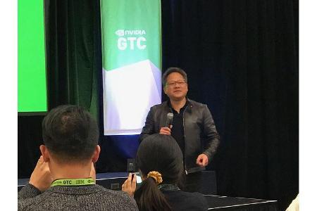 Nvidia Technik-Konferenz GPU, Jensen Huang