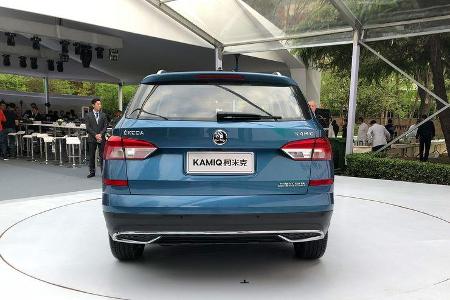 Der Skoda Kamiq wird als günstiges Einstiegsmodell in die SUV-Welt der tschechischen Marke unterhalb des Karoq und des Kodia...