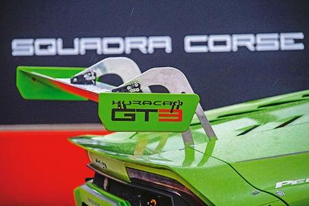 Lamborghini Huracán GT3, Heckflügel