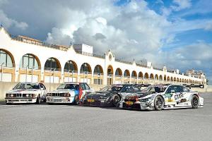 DTM-BMWs aus 3 Jahrzehnten