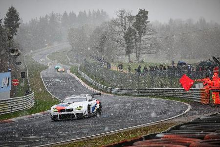 VLN 2 - Nürburgring - Schnee - 13. April 2019