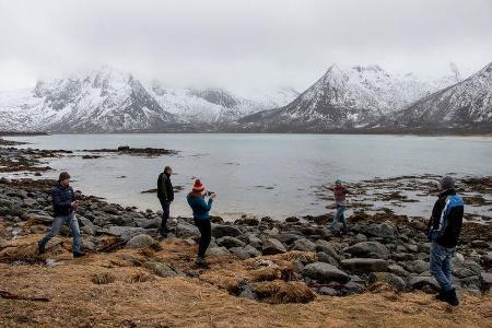 Auf den Lofoten schon mal nicht. Spaß haben wir trotzdem...