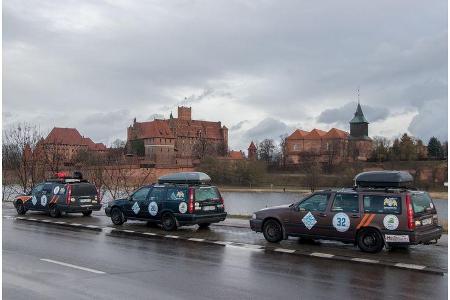 ..und weitere 36 Stunden später erreichen wir die Marienburg in Polen.