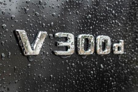 Mercedes-Benz V300d 4Matic, Schriftzug