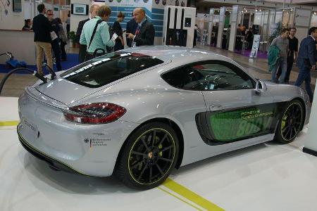 Porsche Cayman e-volution - Sportwagen - Forschungsfahrzeug - Elektromotor