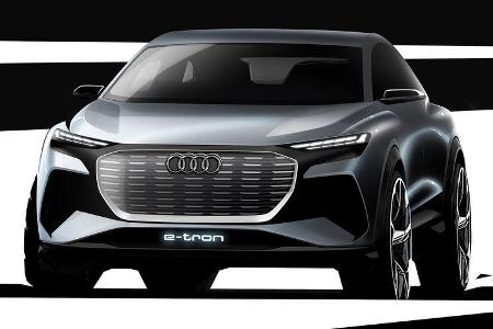 02/2019; Audi Q4 E-Tron Concept 02/2019; Audi Q4 E-Tron Concept