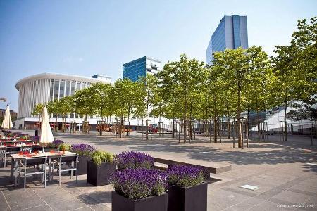 Der moderne Kirchberg ist der dritte Teil der Stadt.