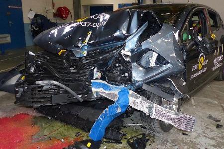 Renault Clio E-Tech Hybrid EuroNCAP Crashtest Renault Clio E-Tech Hybrid EuroNCAP Crashtest