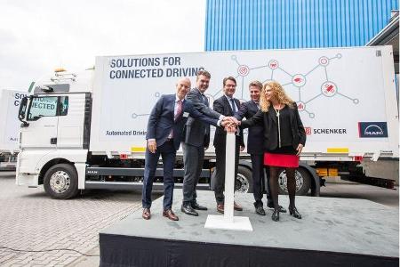06/2018, MAN LKW Platooning 06/2018, MAN LKW Platooning