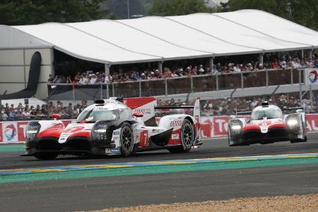 Toyota TS050 Hybrid - Startnummer #7 - 24h-Rennen Le Mans 2018 - Samstag - 16.6.2018