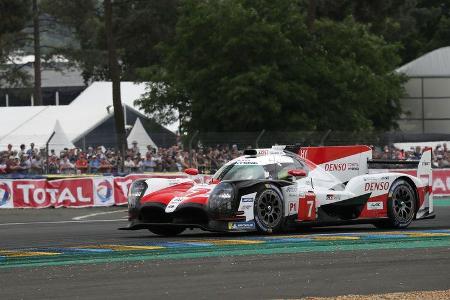 Toyota TS050 Hybrid - Startnummer #7 - 24h-Rennen Le Mans 2018 - Samstag - 16.6.2018