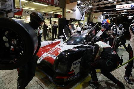 Toyota TS050 Hybrid - Startnummer #8 - 24h-Rennen Le Mans 2018 - Sonntag - 17.6.2018