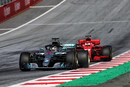Lewis Hamilton - Mercedes - Formel 1 - GP Österreich - 1. Juli 2018