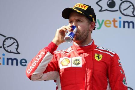 Sebastian Vettel - Ferrari - Formel 1 - GP Österreich - 1. Juli 2018