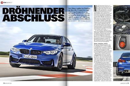 BMW M3 CS - Screenshot - sport auto 7/2018