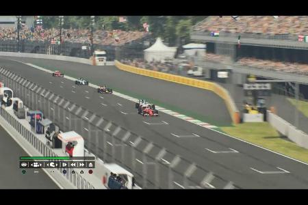 F1 2015 - GP Mexiko - Simulation