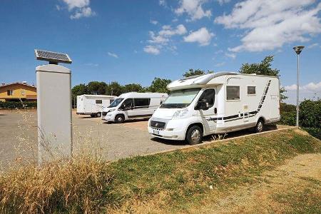 Stellplatz Area Sosta Camper