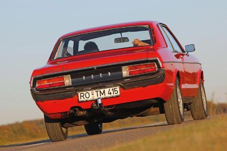 Wohnwagen-Check, Ford Granada, Heckansicht