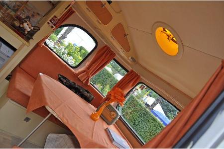 Blick in Campingwohnwagen