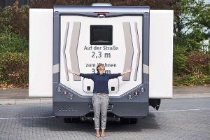 Protec Wohnmobil mit Doppel-Slide-Out