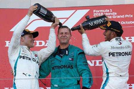 Bottas & Hamilton - GP Japan 2018