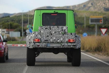 Mercedes Benz G63 AMG 4x4 Green Monster