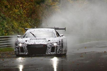 Audi R8 GT3 - Erlkönig - Testfahrten Nürburgring Nordschleife 11/2014