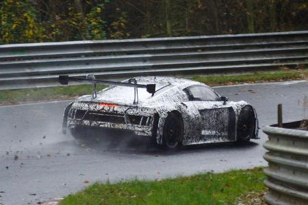 Audi R8 GT3 - Erlkönig - Testfahrten Nürburgring Nordschleife 11/2014