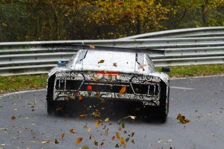 Audi R8 GT3 - Erlkönig - Testfahrten Nürburgring Nordschleife 11/2014
