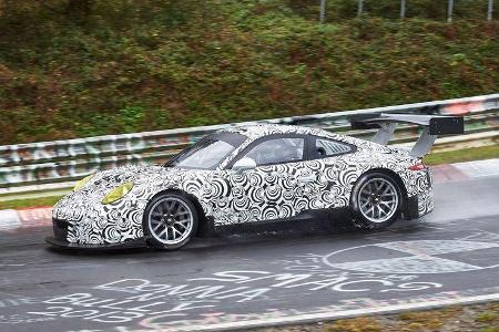 Porsche 911 GT3 - Erlkönig - Testfahrten Nürburgring Nordschleife 11/2014