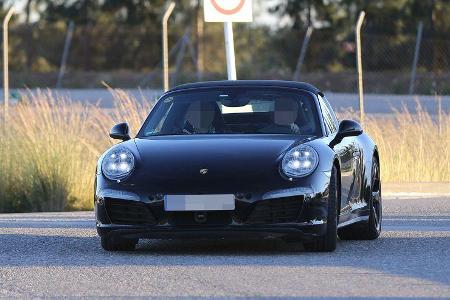 Erlkönig Porsche 911 Targa Facelift