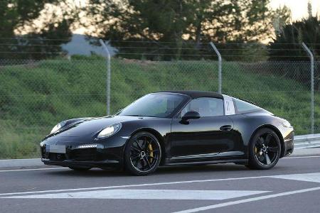 Erlkönig Porsche 911 Targa Facelift