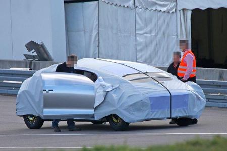 Erlkönig Mercedes-Studie CES 2015
