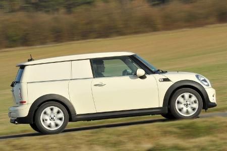 Mini Cooper D Clubvan, Seitenansicht