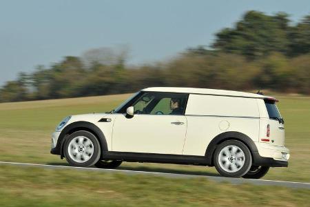 Mini Cooper D Clubvan, Seitenansicht