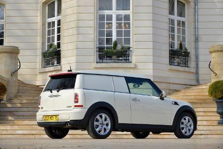 Mini Cooper D Clubvan, Seitenansicht