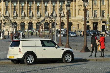 Mini Cooper D Clubvan, Seitenansicht