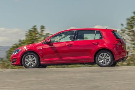 VW Golf, Seitenansicht