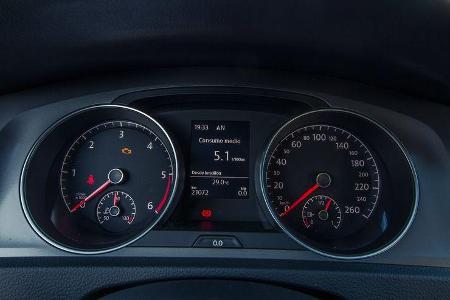 VW Golf, Rundinstrumente