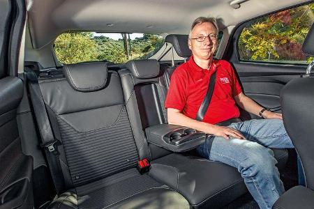 Ford Focus, Fondsitz, Beinfreiheit