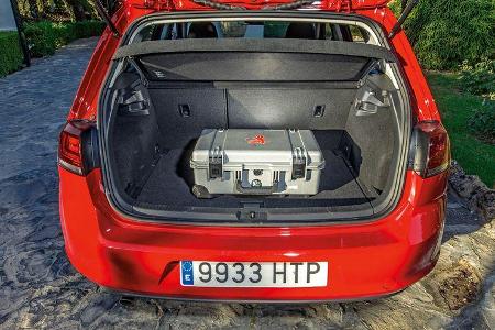 VW Golf, Kofferraum