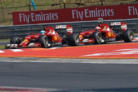 Alonso & Räikkönen - GP Ungarn 2014