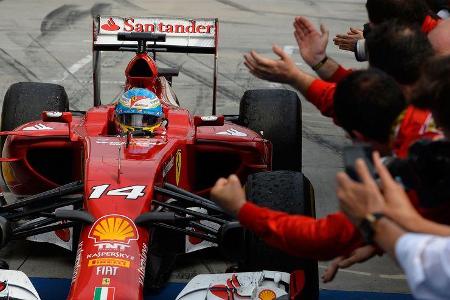 Fernando Alonso - GP Ungarn 2014