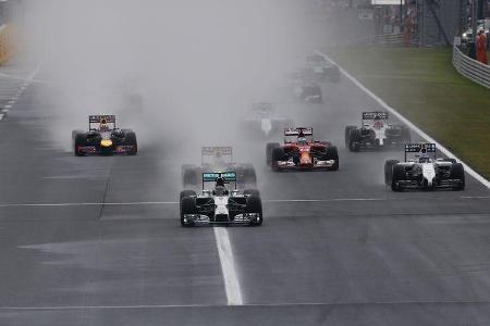 Start - GP Ungarn 2014