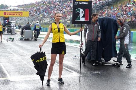 Formel 1-Girls - GP Ungarn 2014