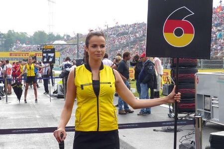 Formel 1-Girls - GP Ungarn 2014